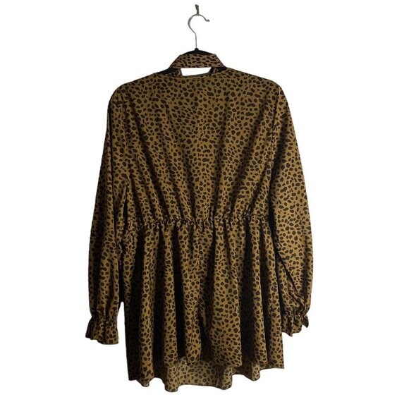 Shein Women's Leopard Print Tunic Top - Picture 8 of 8